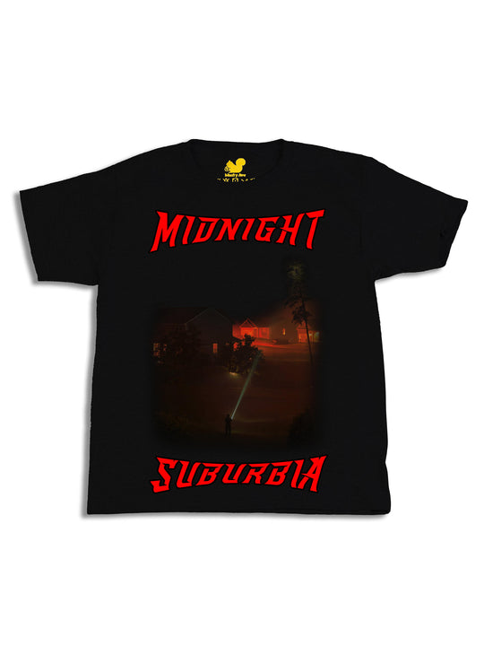 Midnight Suburbia Art B Youth T-Shirt