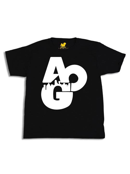 A3G White Youth T-Shirt
