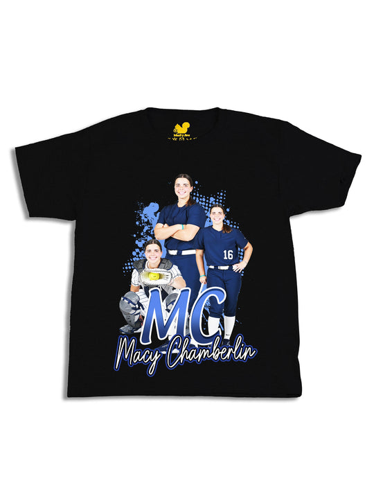 Macy Chamberlin Initials Youth T-Shirt