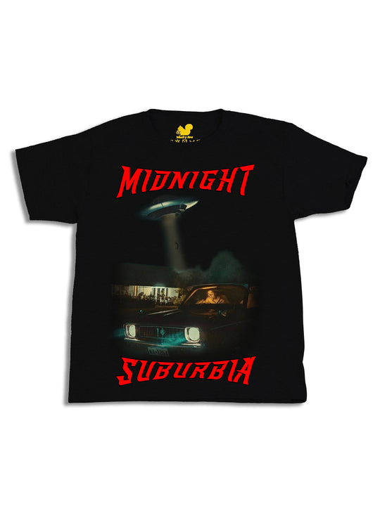 Midnight Suburbia Art C Youth T-Shirt