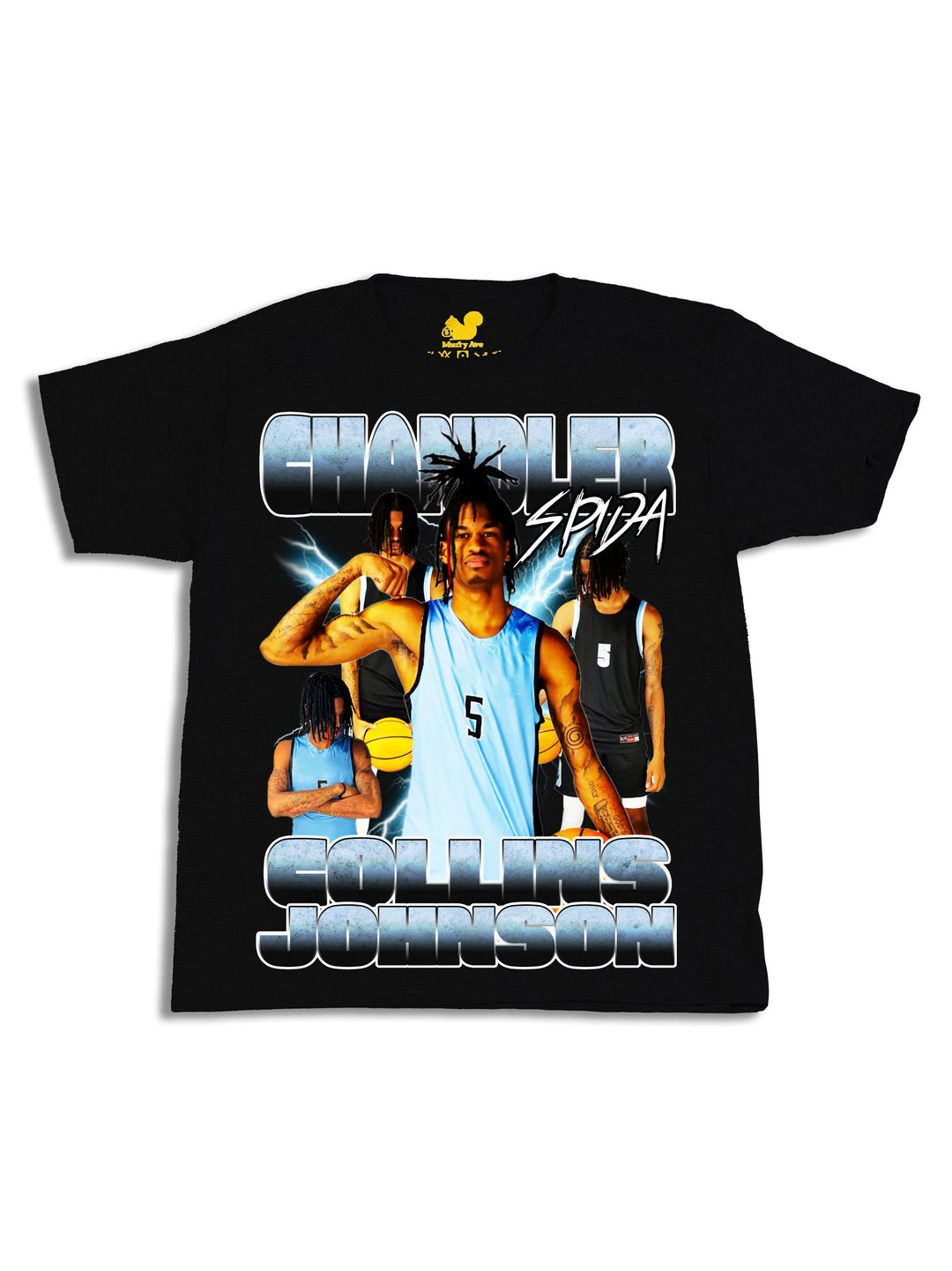 Chandler Collins Johnson Collage Youth T-Shirt