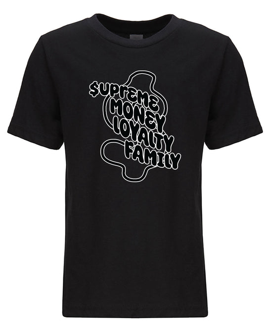Supreme Money Loyalty Family Youth T-Shirt