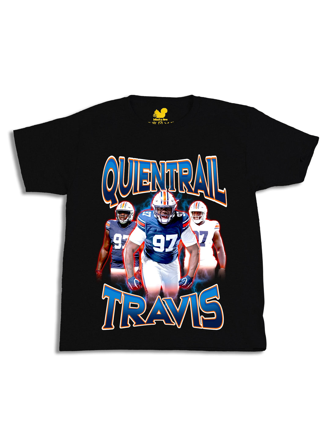 Quientrail Travis Collage Youth T-Shirt