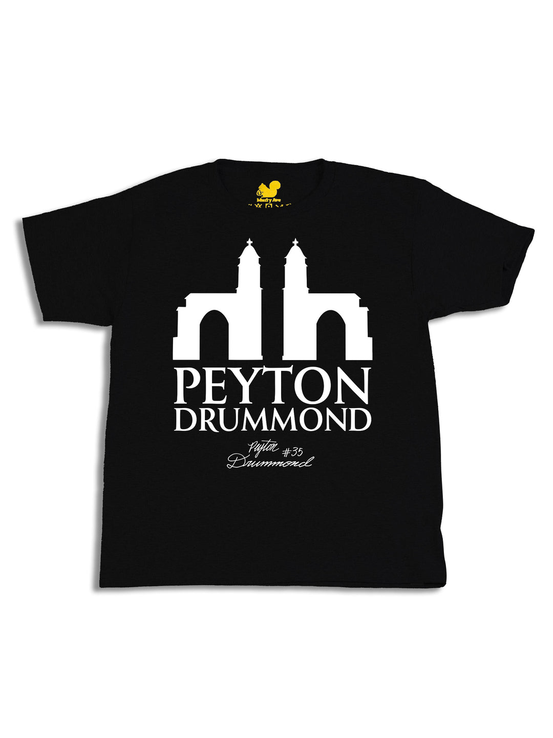 Peyton Drummond Logo White Youth T-Shirt