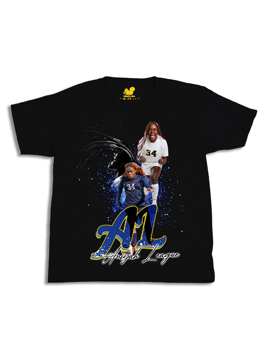 Aniyah League Initials Youth T-Shirt