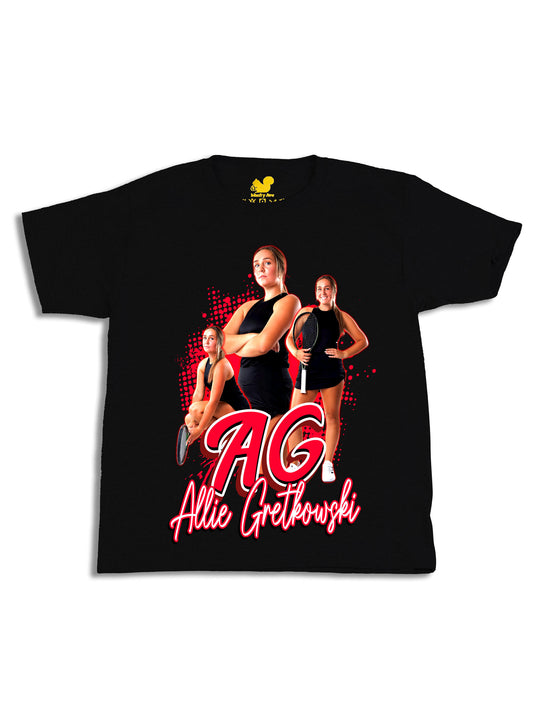Allie Gretkowski Initials Youth T-Shirt
