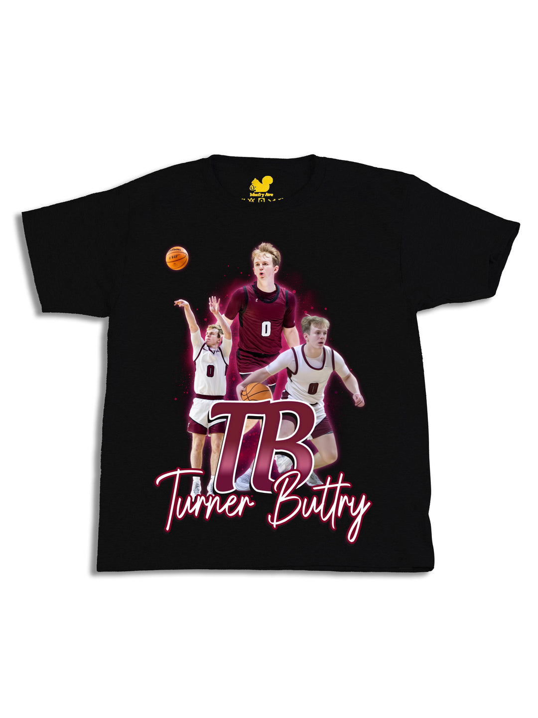 Turner Buttry Initials Youth T-Shirt