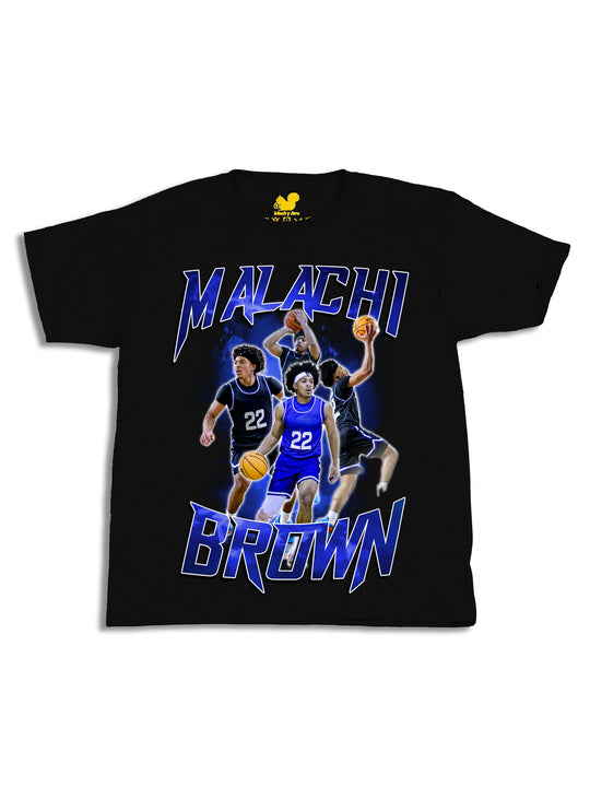 Malachi Brown Collage Youth T-Shirt