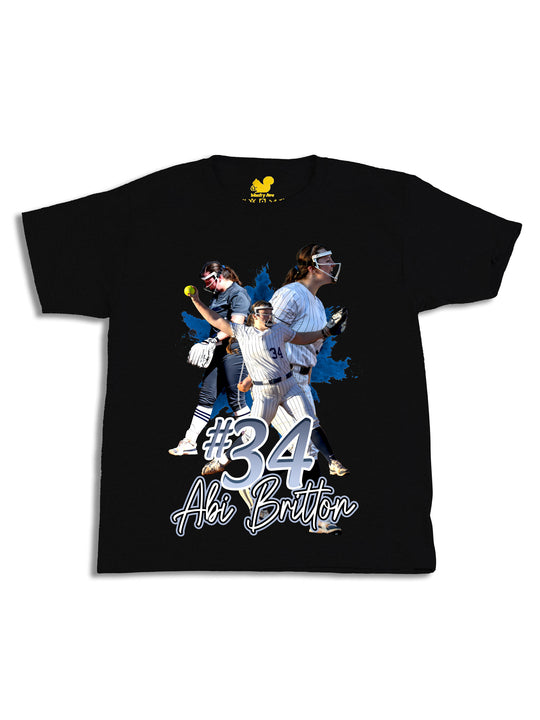 Abi Britton Initials Youth T-Shirt