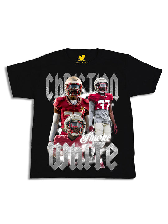 Christian White Collage  Youth T-Shirt