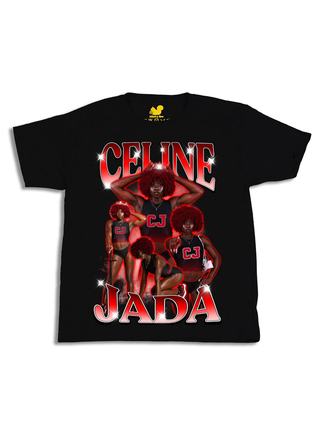 Celine Brown Collage Youth T-Shirt