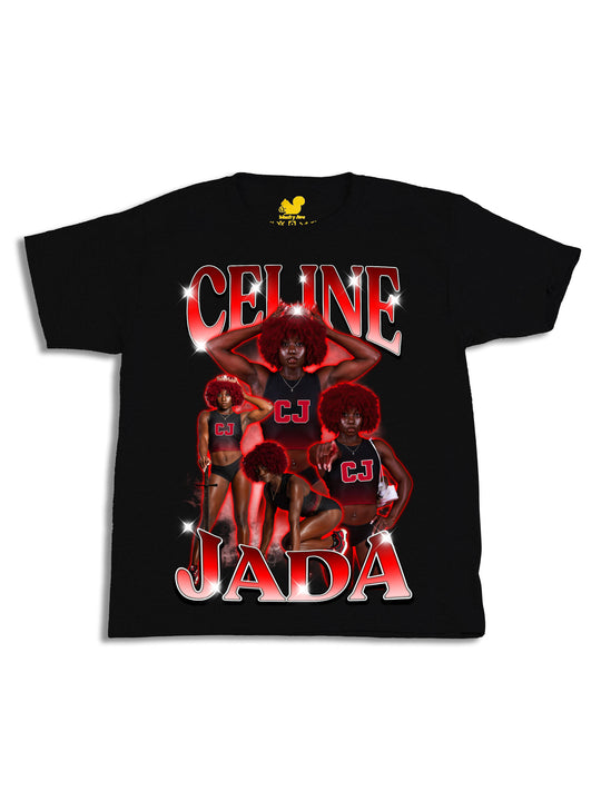 Celine Brown Collage Youth T-Shirt