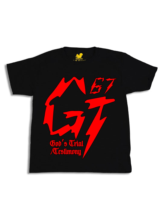 James Glover Tyson Logo Red Youth T-Shirt