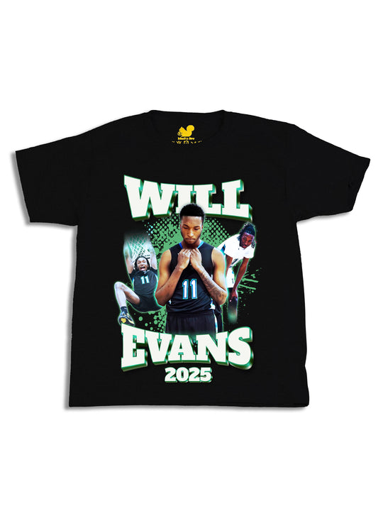 Will Evans 2025 Collage Youth T-Shirt
