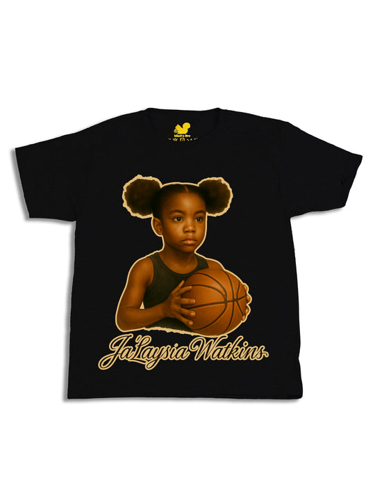 Jalaysia Watkins Basketball Youth T-Shirt
