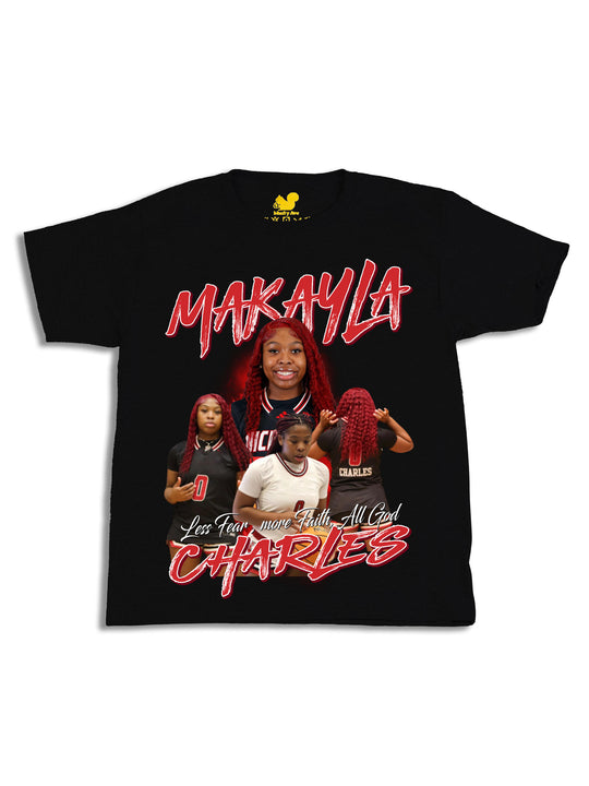 Makayla Charles Collage Youth T-Shirt