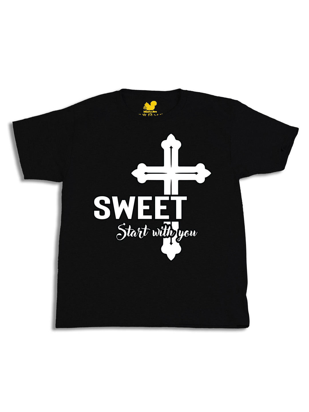SWEET Start with you Cross Youth T-Shirt
