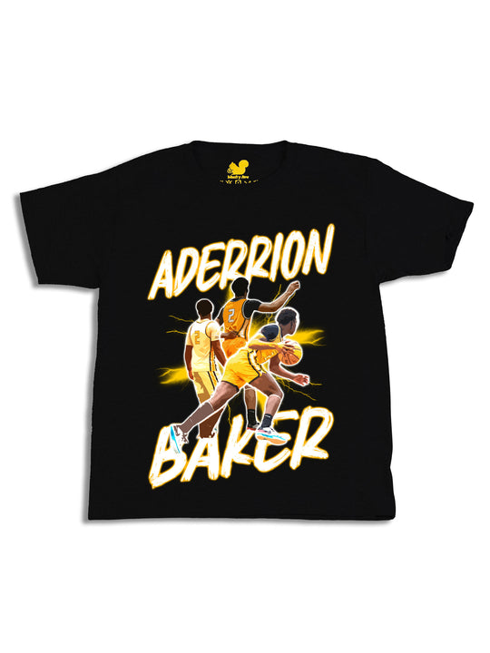 Aderrion Baker Collage Youth T-Shirt