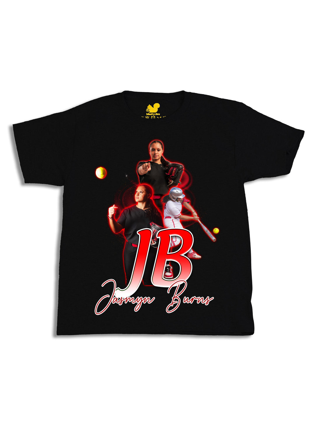 Jasmyn Burns Initials Youth T-Shirt
