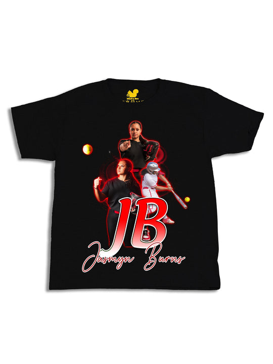 Jasmyn Burns Initials Youth T-Shirt