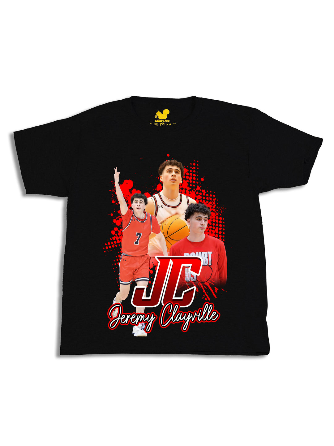 Jeremy Clayville Initials Youth T-Shirt