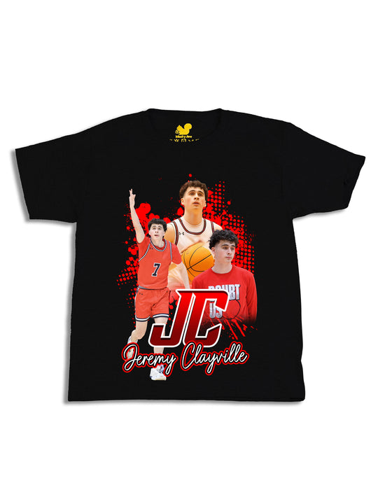 Jeremy Clayville Initials Youth T-Shirt