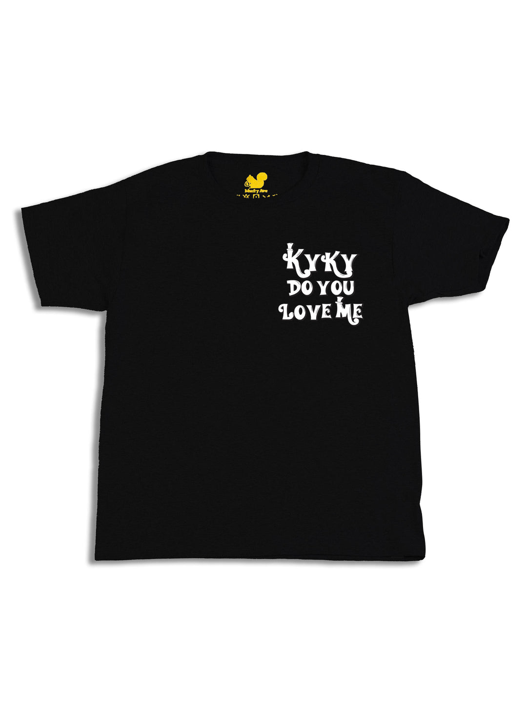 Kyky Do You Love Me White Pocket Youth T-Shirt