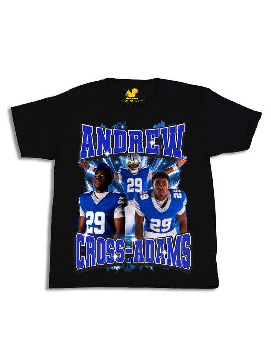 Andrew Cross Adams Collage Youth T-Shirt