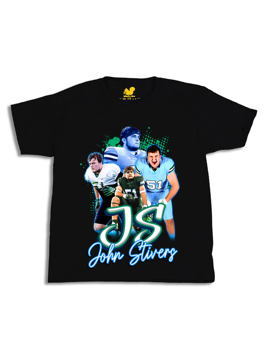 John Stivers Initials Youth T-Shirt
