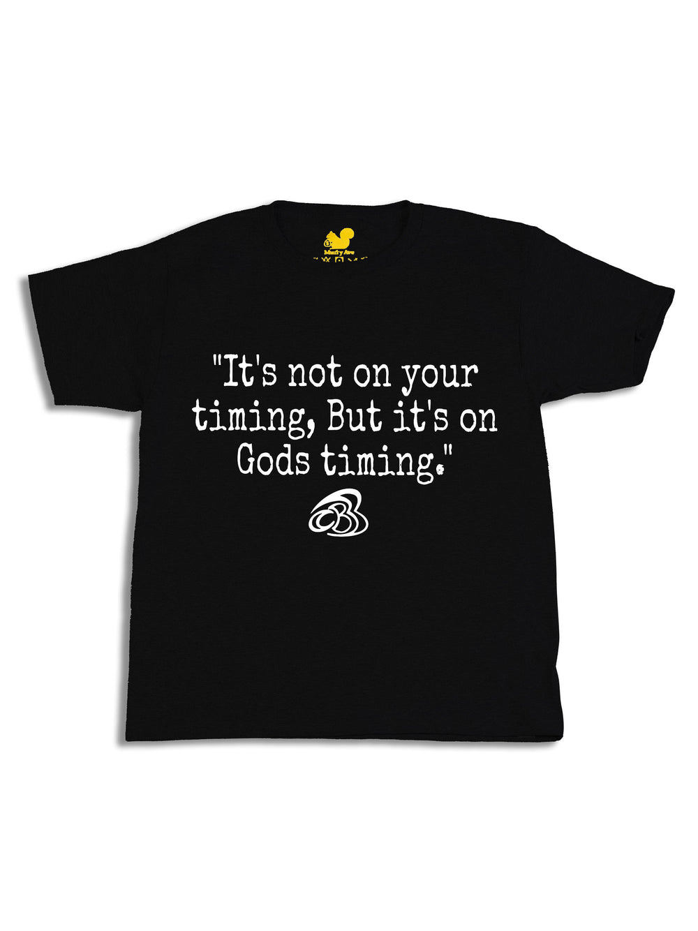 Gods Timing White Youth T-Shirt