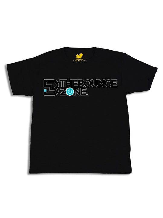 Bounce Zone Black Logo Youth T-Shirt