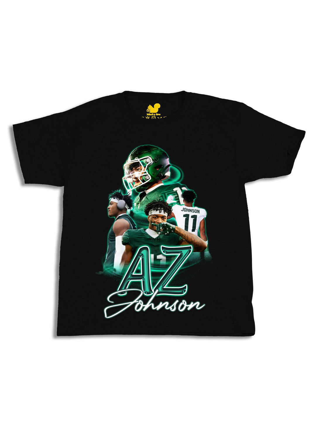 AZ Johnson Collage Youth T-Shirt