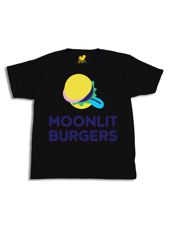 Moonlit Burgers Stacked Youth T-Shirt