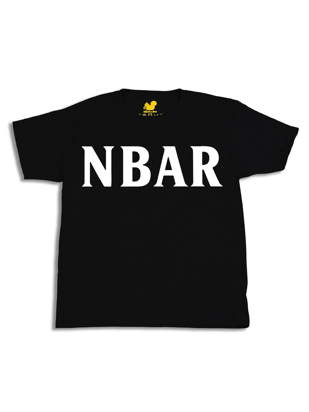 NBAR Texts White Youth T-Shirt