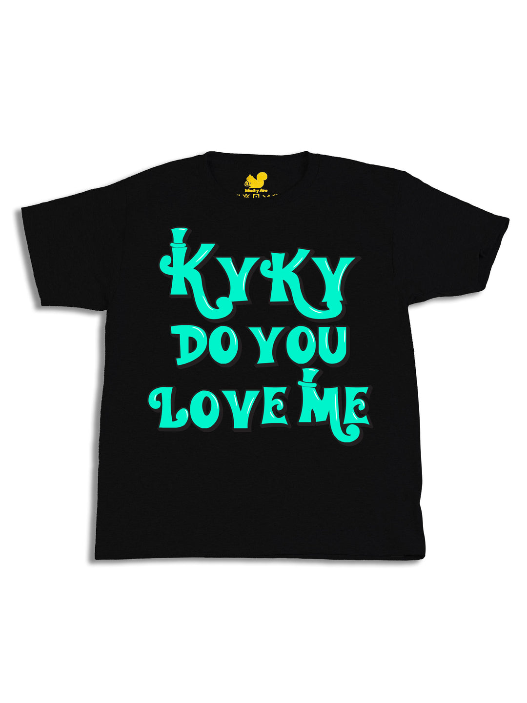 kyky do you love me teal Youth T-Shirt
