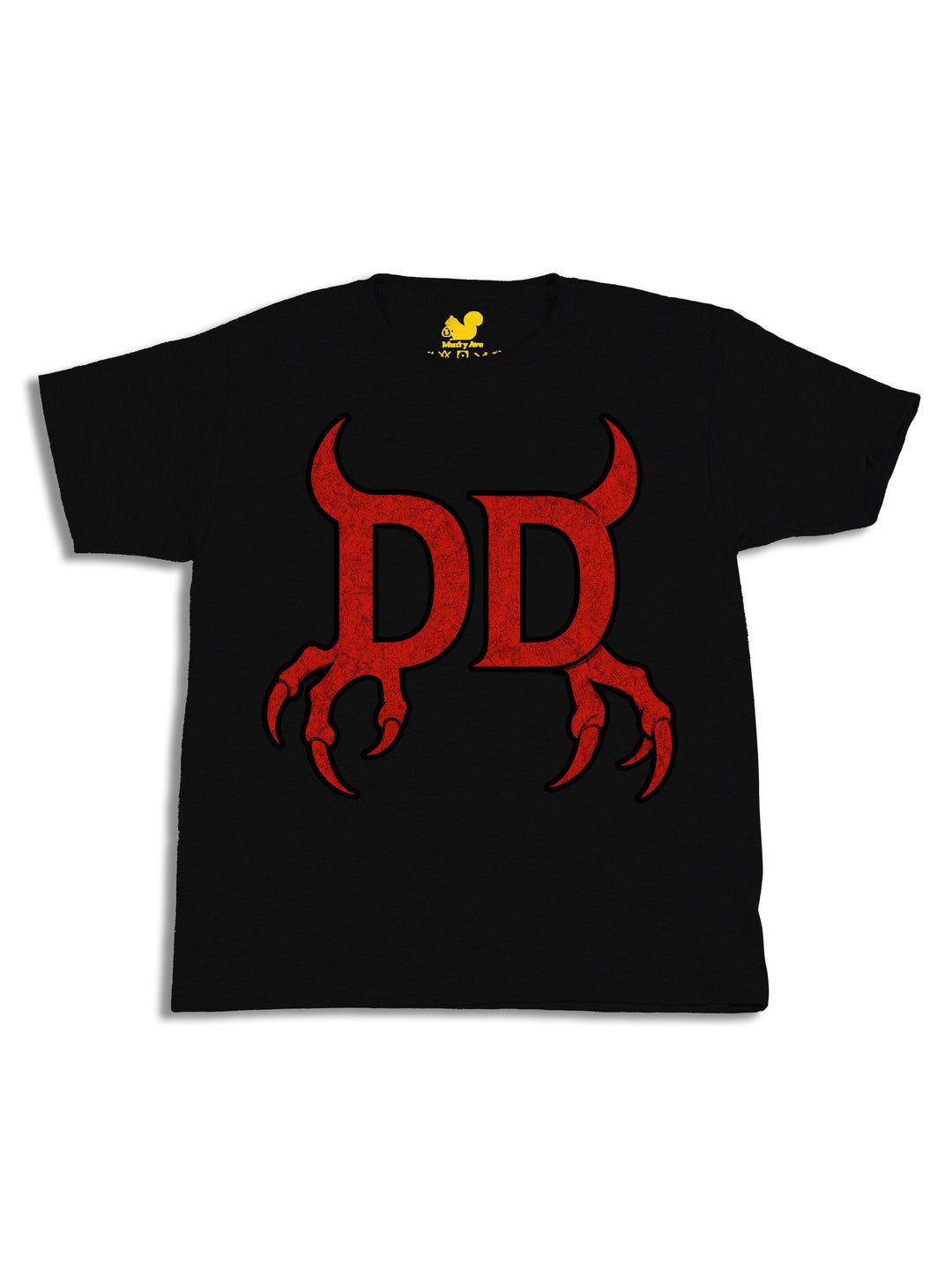 Dead Eyed Demon Red Initials Youth T-Shirt