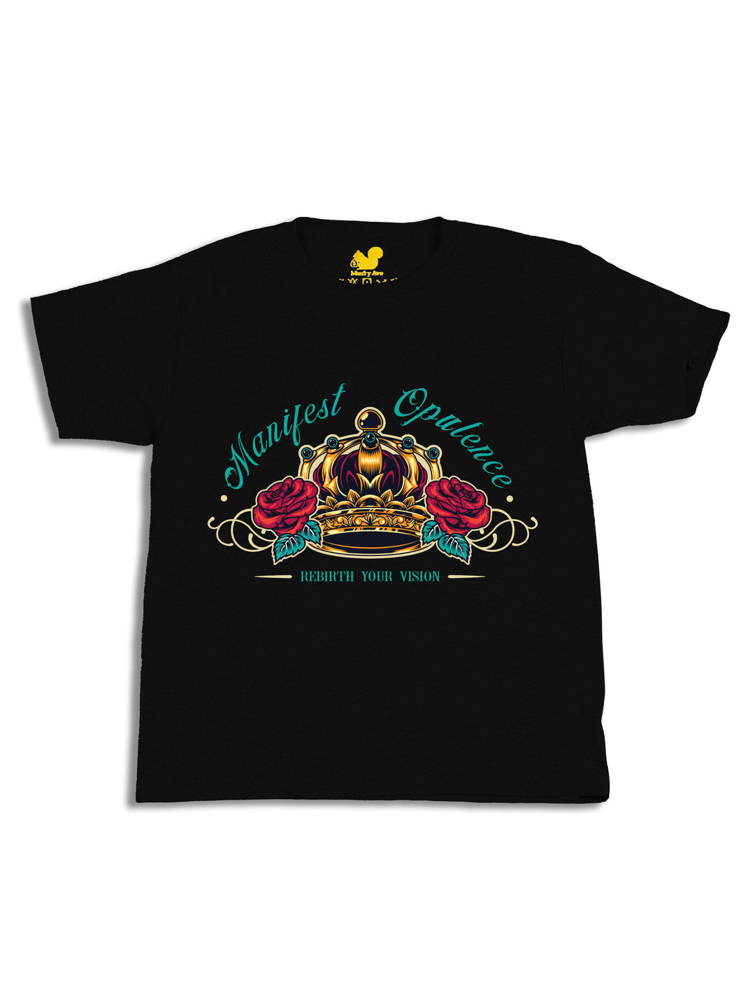 Manifest Opulence Gold Crown Youth T-Shirt