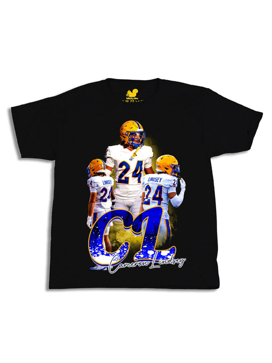 Cameron Lindsey Initials Youth T-Shirt
