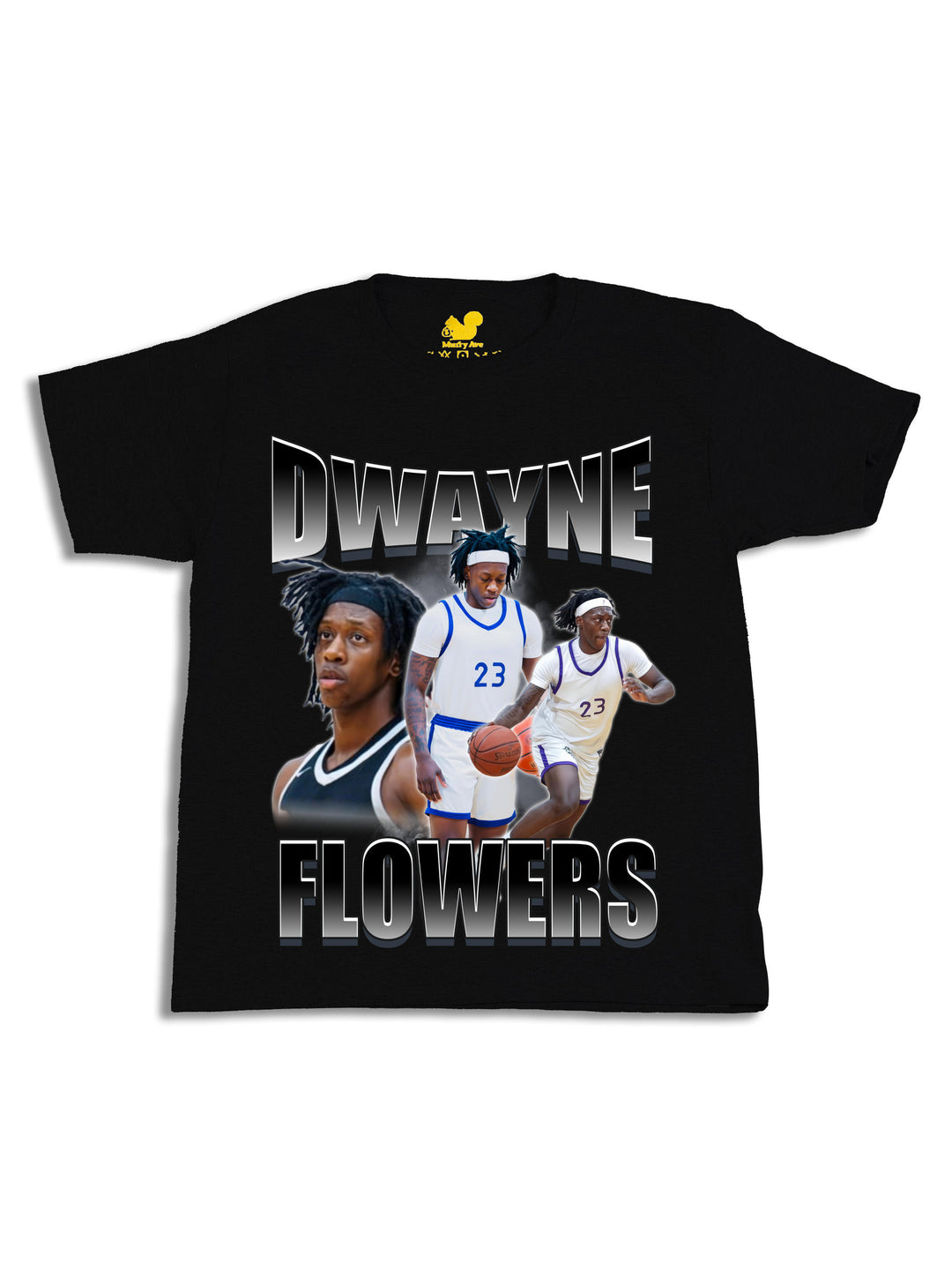 Dwayne Flowers Collage Youth T-Shirt