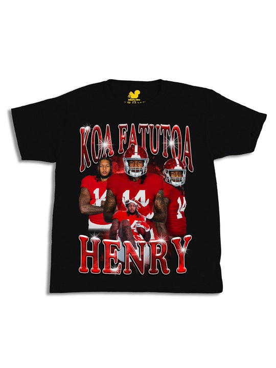 Koa Fatutoa Henry Collage Youth T-Shirt
