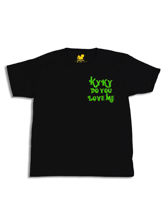 Kyky Do You Love Me Green Pocket Youth T-Shirt