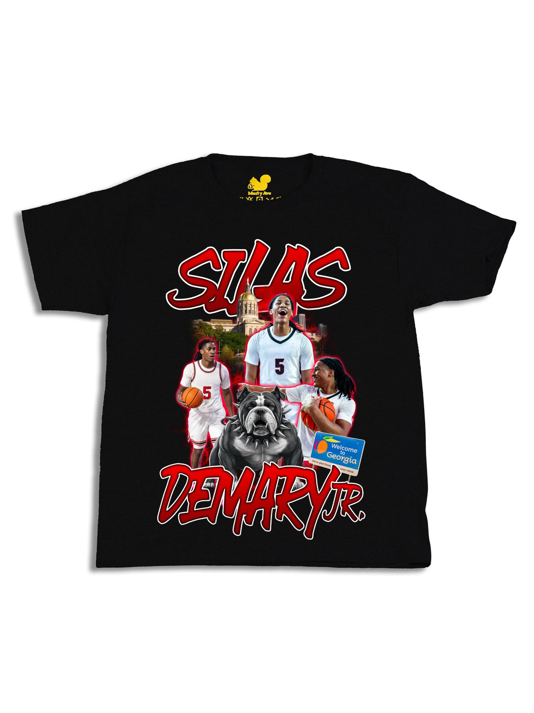 Silas Demary Collage Youth T-Shirt