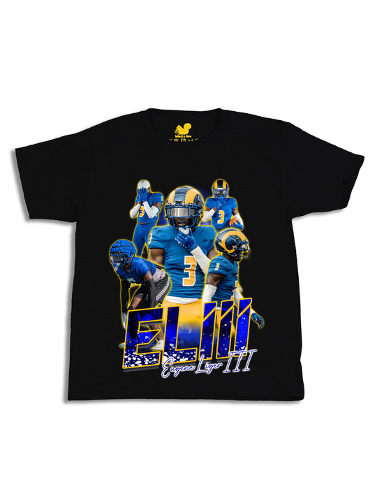 Eugene Liger III Initials Youth T-Shirt