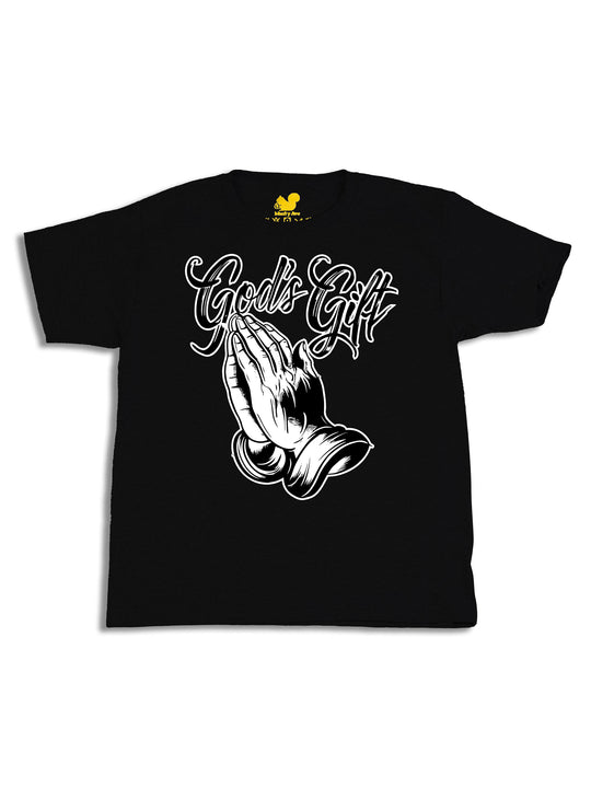 Gods Gift Praying Hand Youth T-Shirt