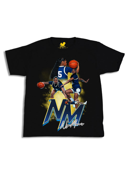 Nya Morris Initials Bulk Youth T-Shirt