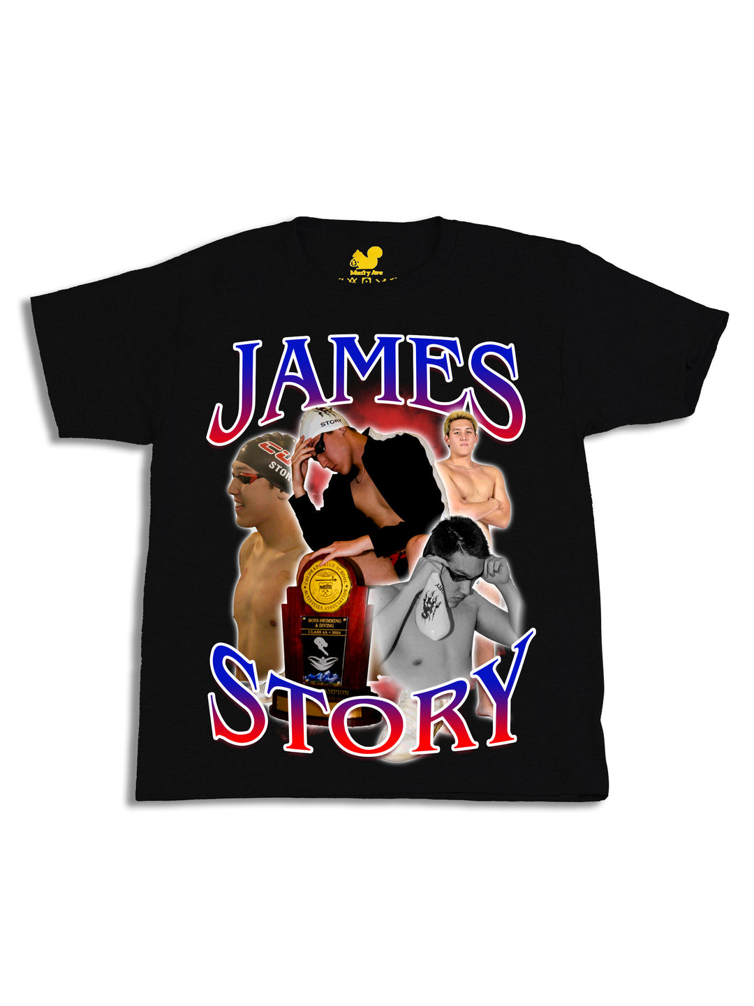 James Story Collage Youth T-Shirt