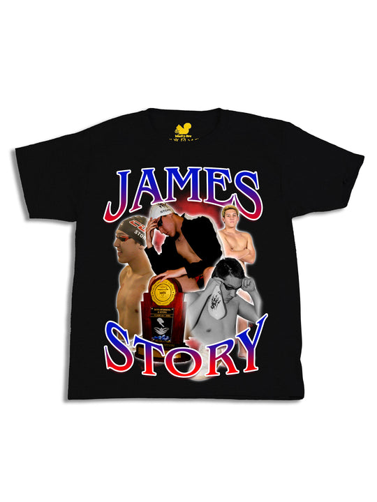 James Story Collage Youth T-Shirt