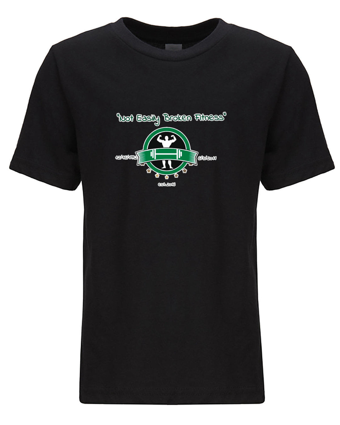 Not Easily Broken Fitness Youth T-Shirt