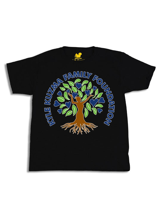 Kyle Kuzma Family Foundation Logo Youth T-Shirt