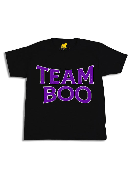 Team Boo Text Logo Youth T-Shirt
